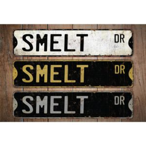 Smelt-Premium-Quality-Rustic-Metal-Sign-Images