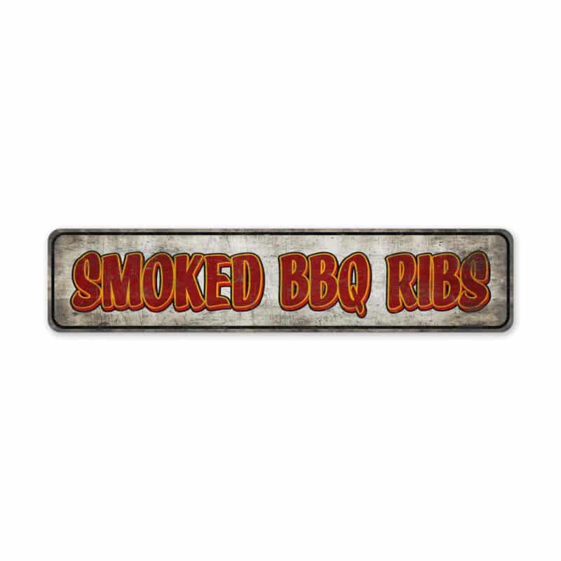 Smoked-BBQ-Ribs-Sign-Premium-Quality-Rustic-Metal-Sign-2