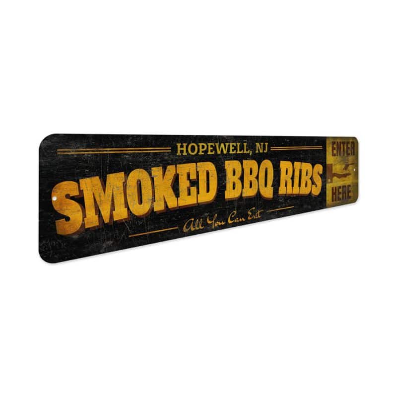 Smoked-BBQ-Ribs-Sign-Premium-Quality-Rustic-Metal-Sign-3-1