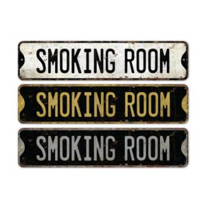 Smoking-Room-Premium-Quality-Rustic-Metal-Sign-2