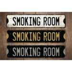 Smoking-Room-Premium-Quality-Rustic-Metal-Sign-Images