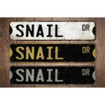 Snail-Premium-Quality-Rustic-Metal-Sign-Images