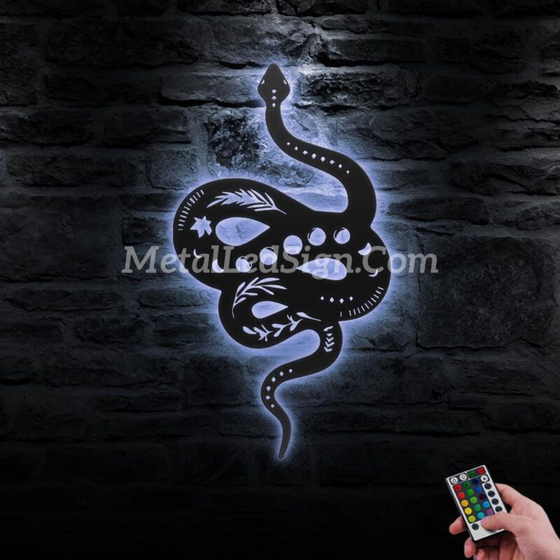 Snake-Moon-Phase-Metal-Wall-Art-With-Led-Light-3-1