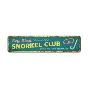 Snorkel-Club-Premium-Quality-Rustic-Metal-Sign-2