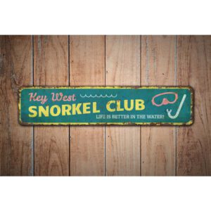 Snorkel-Club-Premium-Quality-Rustic-Metal-Sign-Images