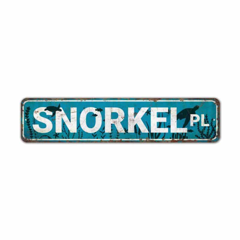 Snorkel-Place-Sign-Premium-Quality-Rustic-Metal-Sign-2