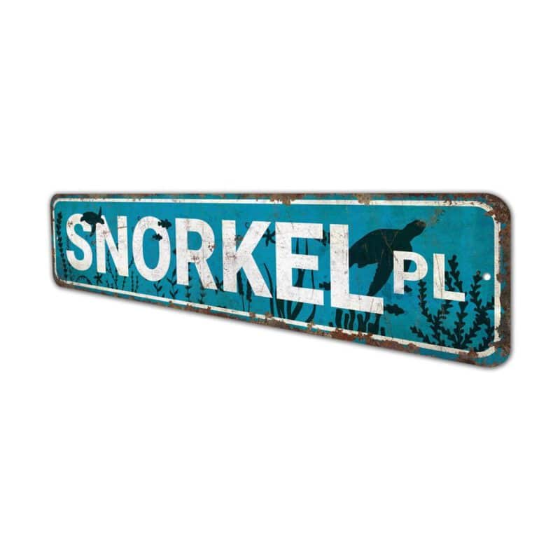 Snorkel-Place-Sign-Premium-Quality-Rustic-Metal-Sign-4