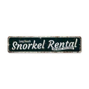 Snorkel-Rental-Sign-Premium-Quality-Rustic-Metal-Sign-2