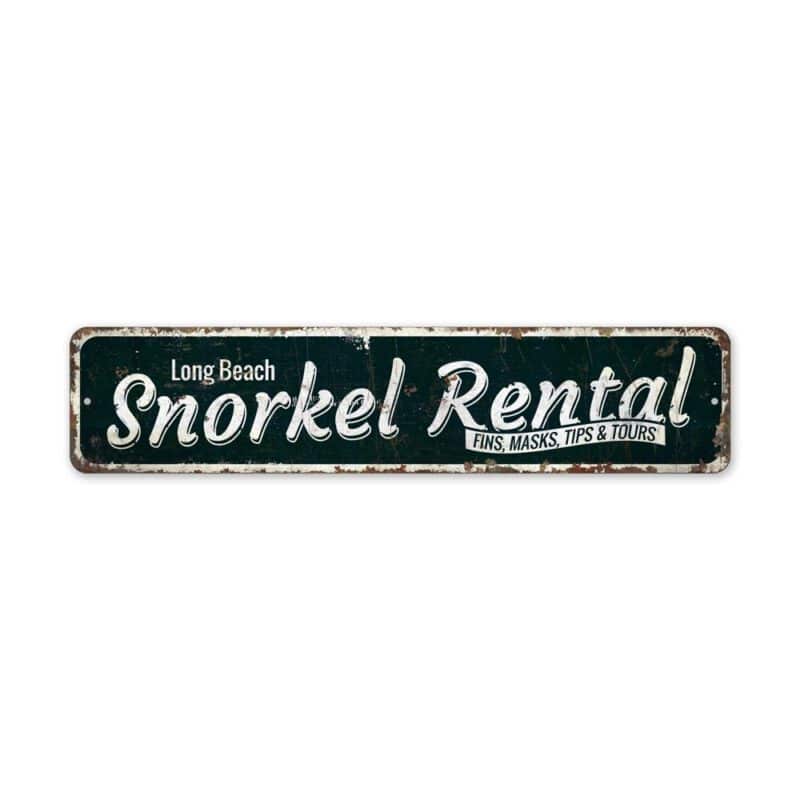 Snorkel-Rental-Sign-Premium-Quality-Rustic-Metal-Sign-2