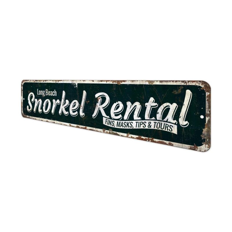 Snorkel-Rental-Sign-Premium-Quality-Rustic-Metal-Sign-4