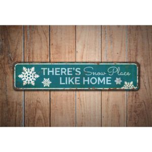 Snow-Place-Premium-Quality-Rustic-Metal-Sign-Images