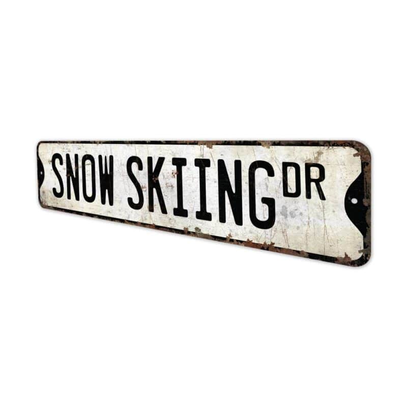 Snow-Skiing-Premium-Quality-Rustic-Metal-Sign-4