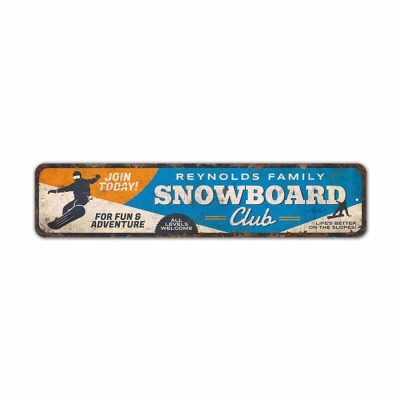 Snowboard-Club-Sign-Premium-Quality-Rustic-Metal-Sign-2