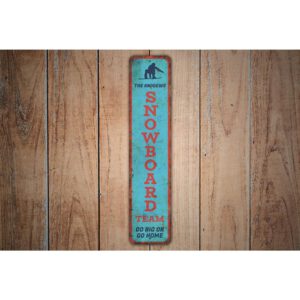 Snowboard-Team-Sign-Premium-Quality-Rustic-Metal-Sign-Images