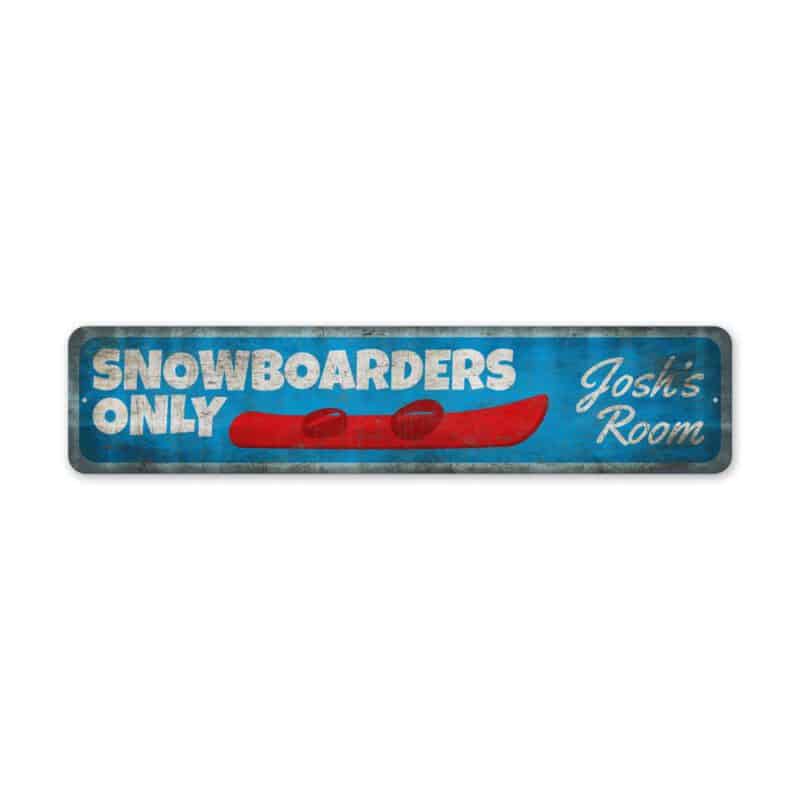 Snowboards-Only-Sign-Premium-Quality-Rustic-Metal-Sign-2