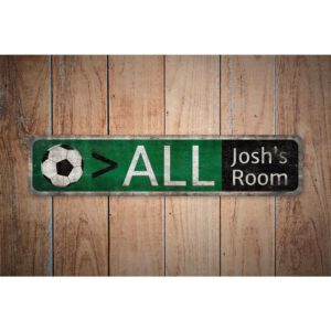 Soccer-Door-Sign-Premium-Quality-Rustic-Metal-Sign-Images