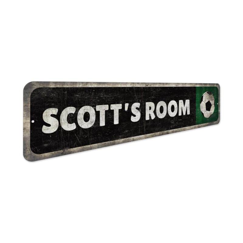 Soccer-Kids-Door-Sign-Premium-Quality-Rustic-Metal-Sign-3