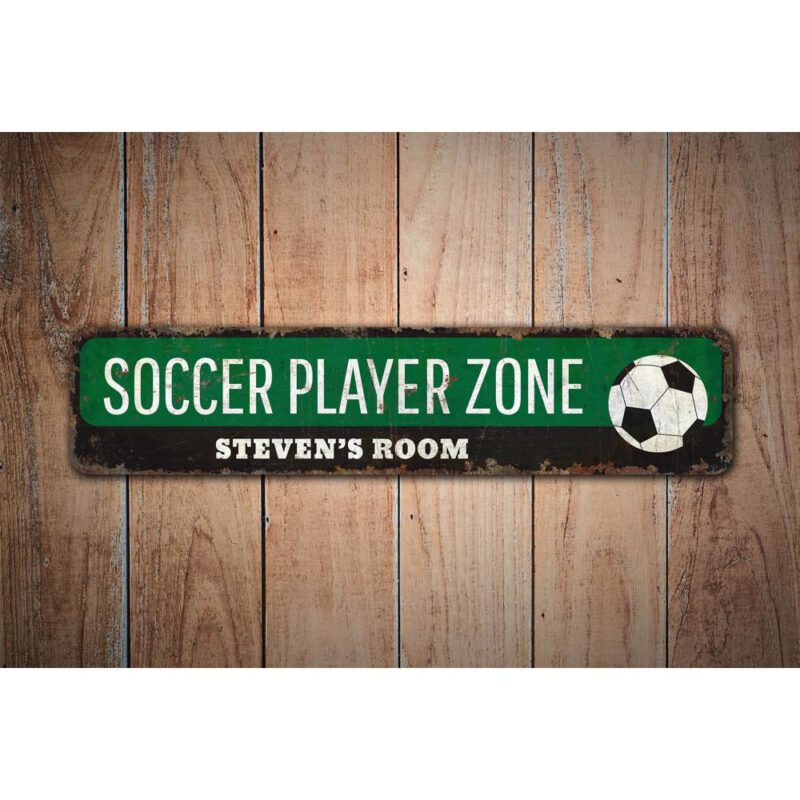 Soccer-Player-Zone-Premium-Quality-Rustic-Metal-Sign-Images