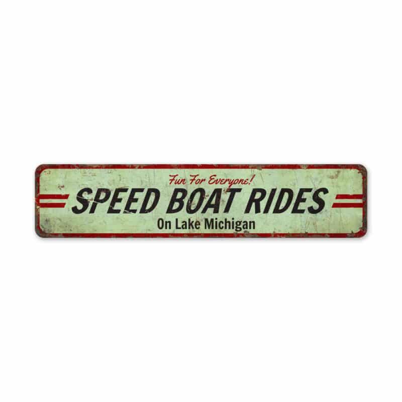 Speed-Boat-Rides-Premium-Quality-Rustic-Metal-Sign-2