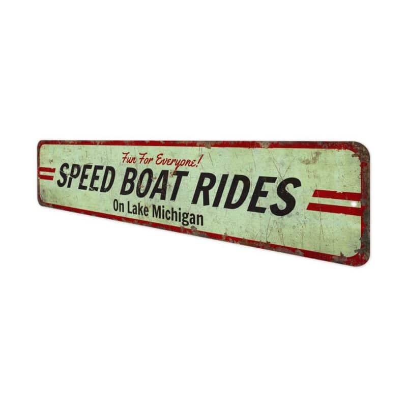 Speed-Boat-Rides-Premium-Quality-Rustic-Metal-Sign-4