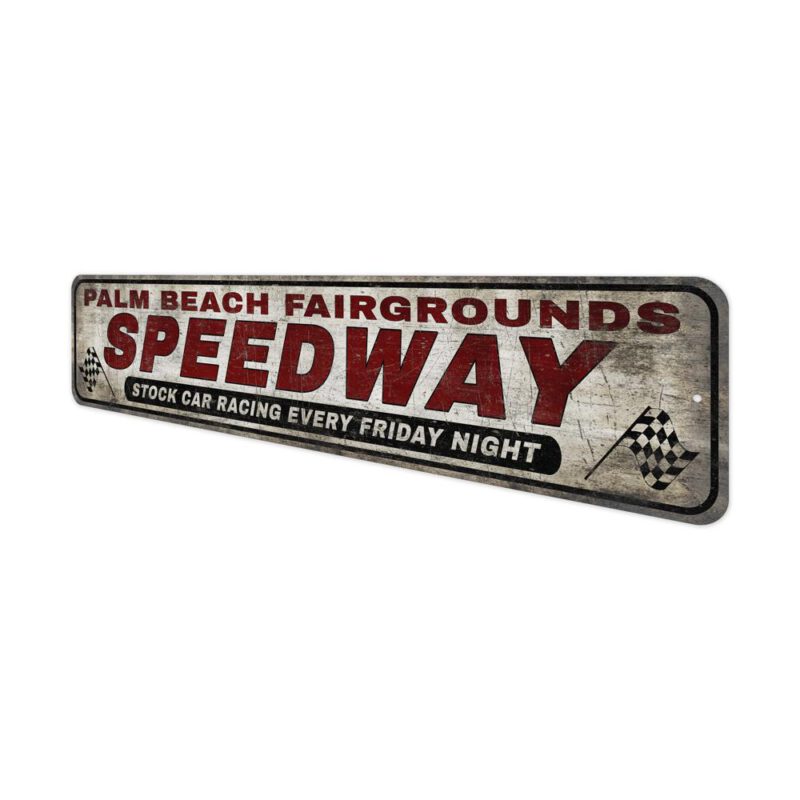 Speed-Way-Sign-Premium-Quality-Rustic-Metal-Sign-4