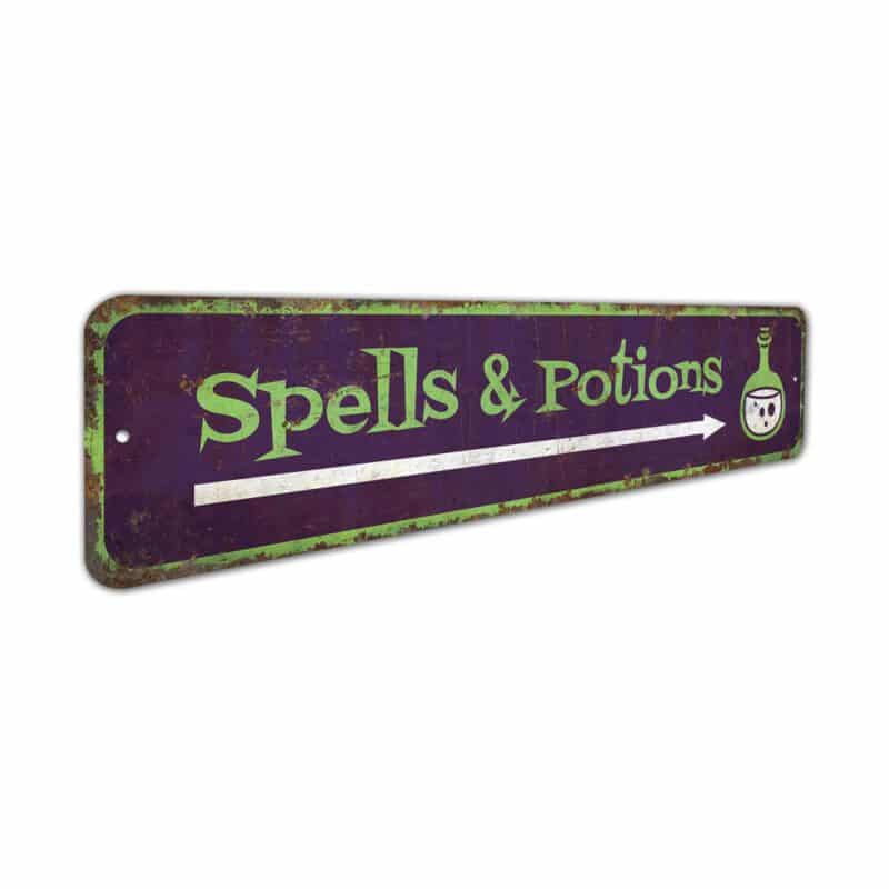 Spells-And-Potion-Premium-Quality-Rustic-Metal-Sign-3