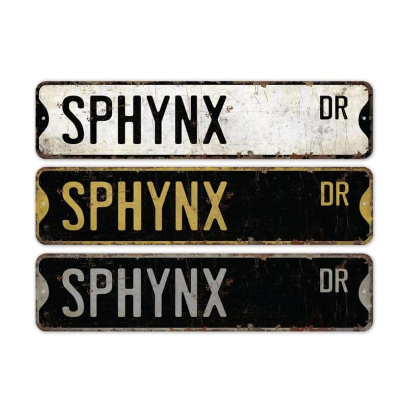 Sphynx-Sign-Premium-Quality-Rustic-Metal-Sign-2