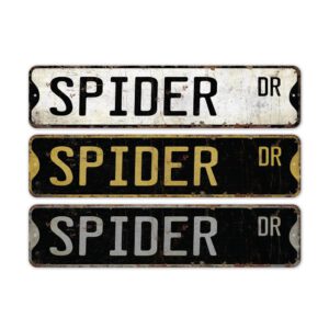 Spider-Premium-Quality-Rustic-Metal-Sign-2