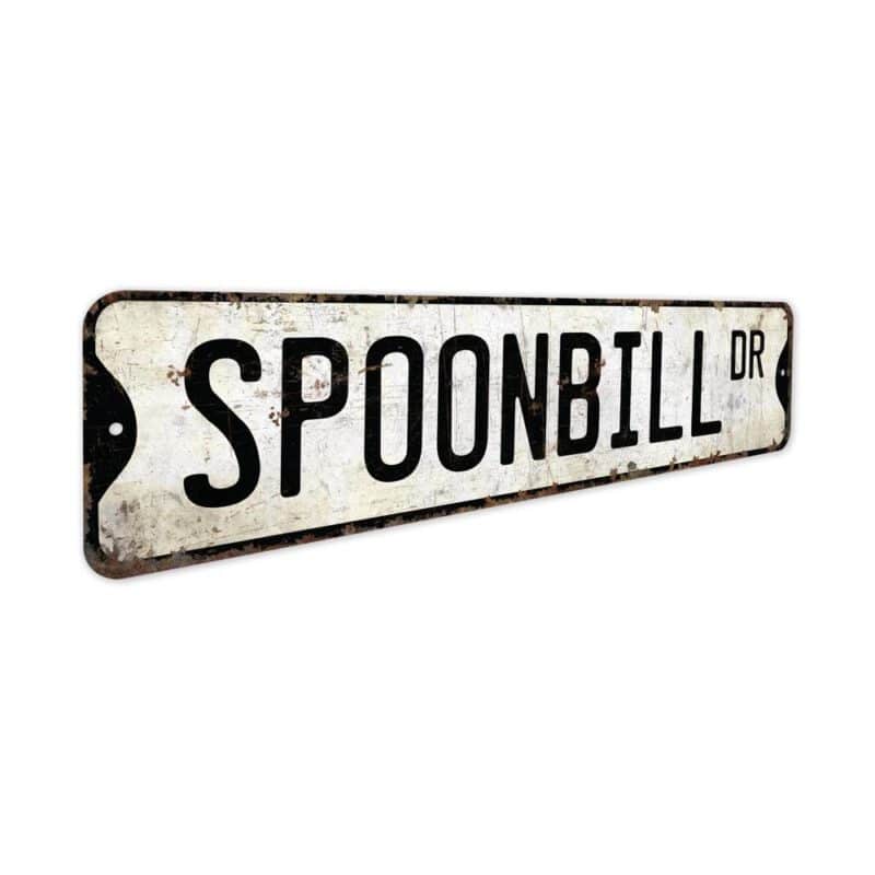 Spoonbill-Premium-Quality-Rustic-Metal-Sign-3