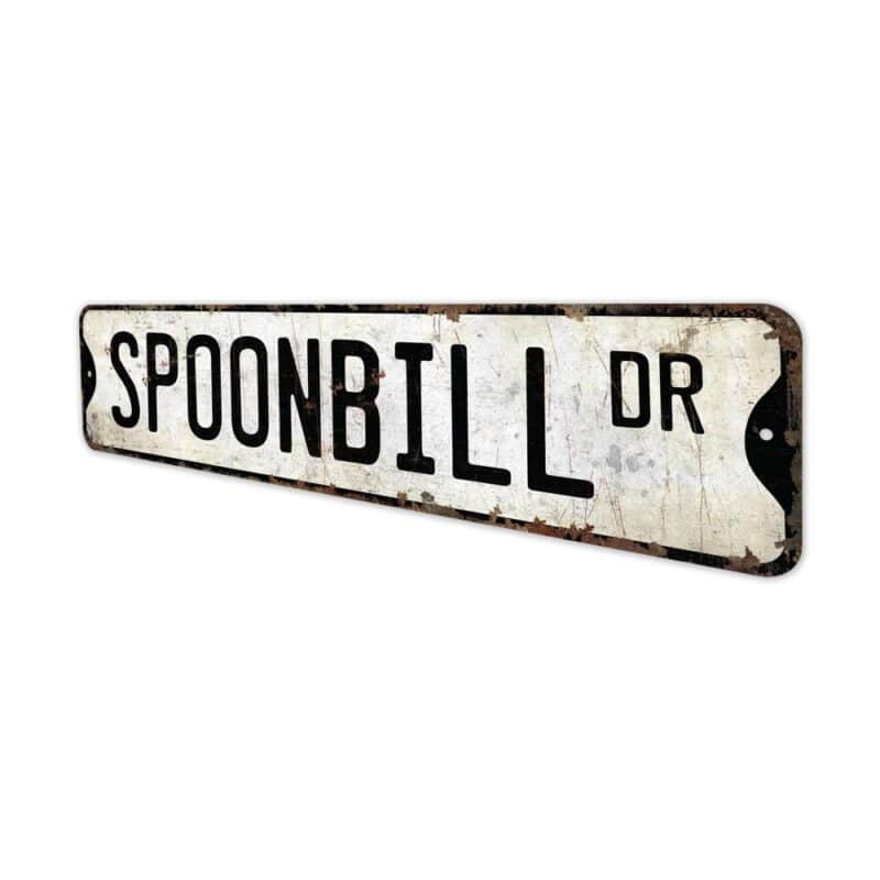 Spoonbill-Premium-Quality-Rustic-Metal-Sign-4