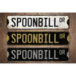 Spoonbill-Premium-Quality-Rustic-Metal-Sign-Images