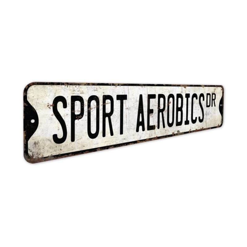 Sport-Aerobics-Premium-Quality-Rustic-Metal-Sign-3