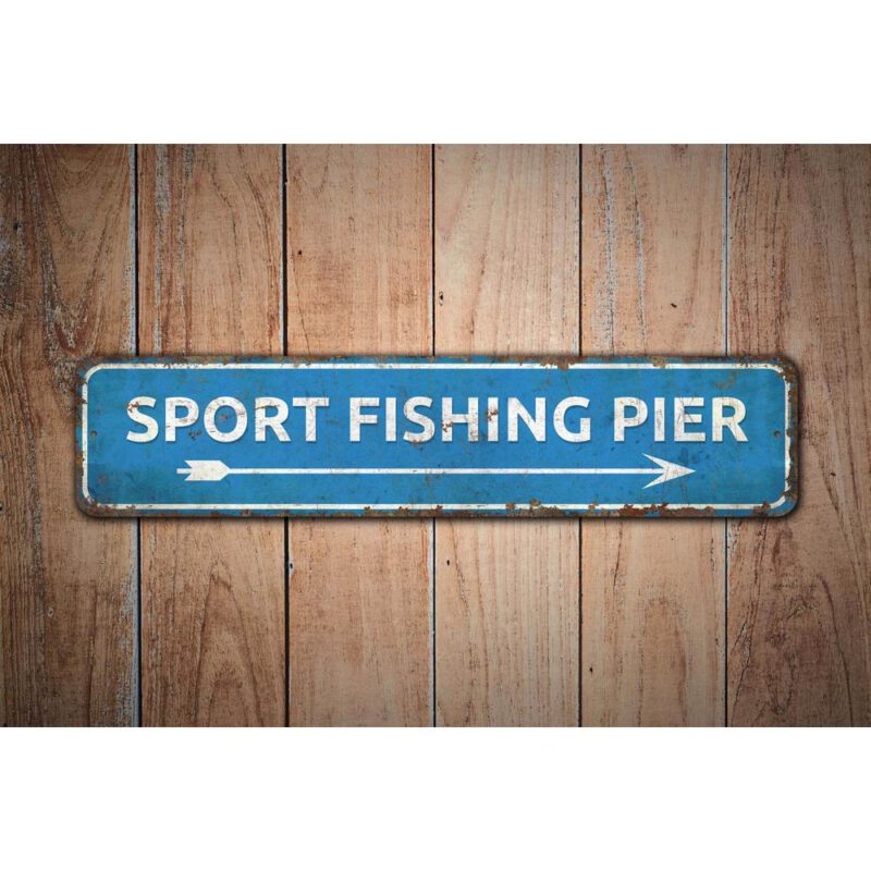 Sport-Fishing-Pier-Sign-Premium-Quality-Rustic-Metal-Sign-Images