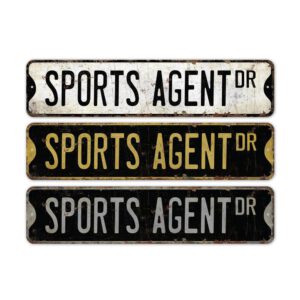 Sports-Agent-Premium-Quality-Rustic-Metal-Sign-2