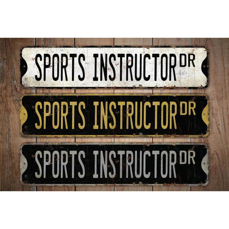 Sports-Instructor-Premium-Quality-Rustic-Metal-Sign-Images