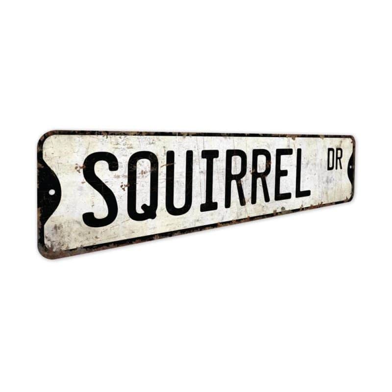 Squirrel-Premium-Quality-Rustic-Metal-Sign-3