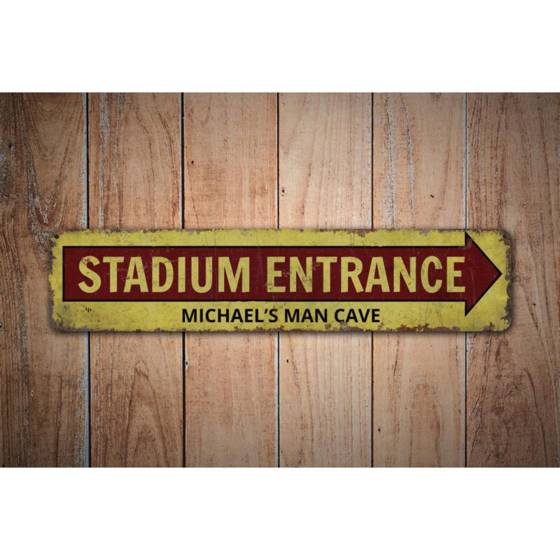 Stadium-Entrance-Premium-Quality-Rustic-Metal-Sign-Images