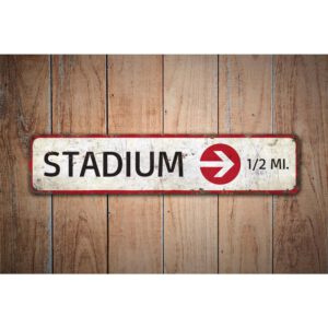 Stadium-Sign-Premium-Quality-Rustic-Metal-Sign-Images