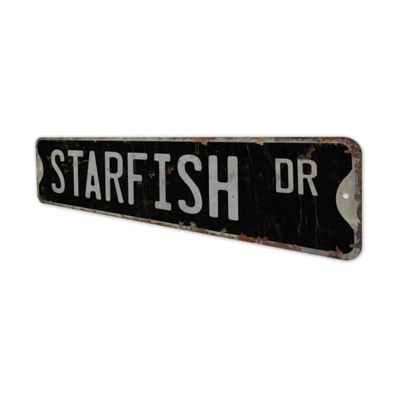 Starfish-Premium-Quality-Rustic-Metal-Sign-8