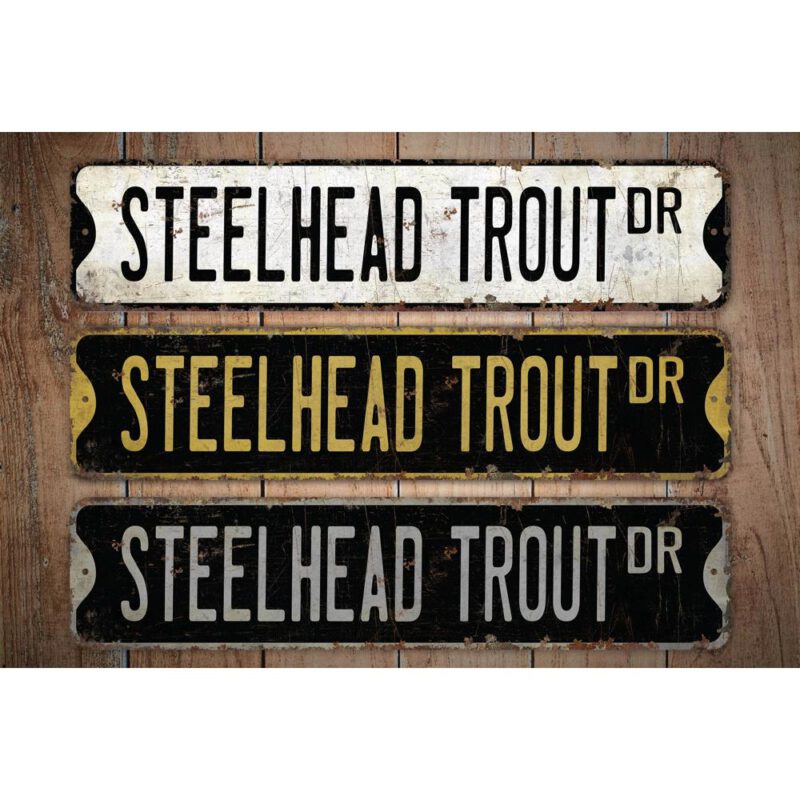 Steelhead-Premium-Quality-Rustic-Metal-Sign-Images