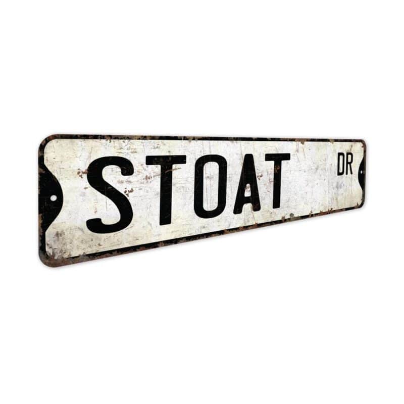 Stoat-Premium-Quality-Rustic-Metal-Sign-3