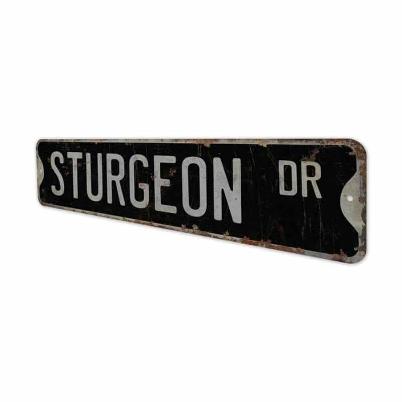 Sturgeon-Premium-Quality-Rustic-Metal-Sign-8