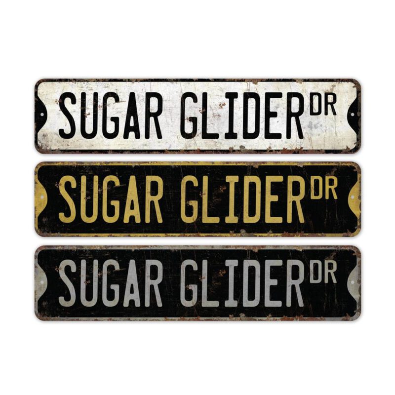 Sugar-Glider-Premium-Quality-Rustic-Metal-Sign-2