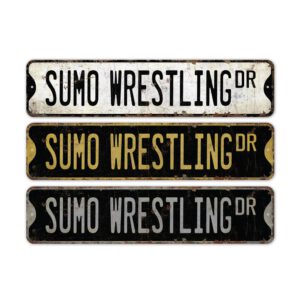 Sumo-Wrestling-Premium-Quality-Rustic-Metal-Sign-2