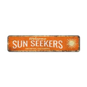 Sun-Seekers-Sign-Premium-Quality-Rustic-Metal-Sign-2