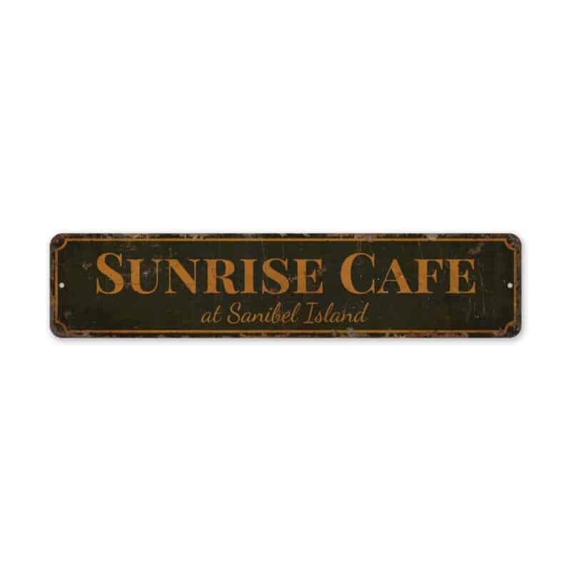 Sunrise-Cafe-Sign-Premium-Quality-Rustic-Metal-Sign-2