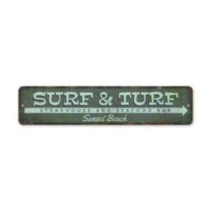 Surf-And-Turf-Sign-Premium-Quality-Rustic-Metal-Sign-2