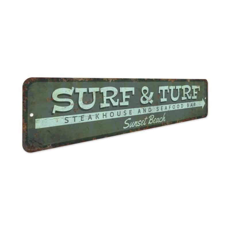 Surf-And-Turf-Sign-Premium-Quality-Rustic-Metal-Sign-3