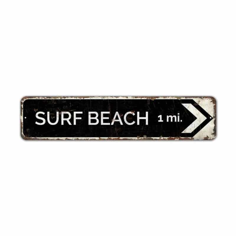 Surf-Beach-Sign-Premium-Quality-Rustic-Metal-Sign-2