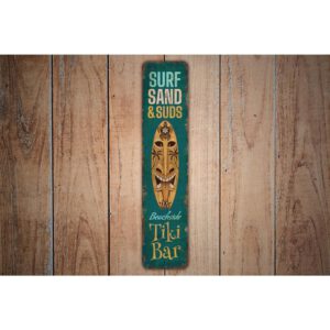 Surf-Sand-Suds-Premium-Quality-Rustic-Metal-Sign-Images